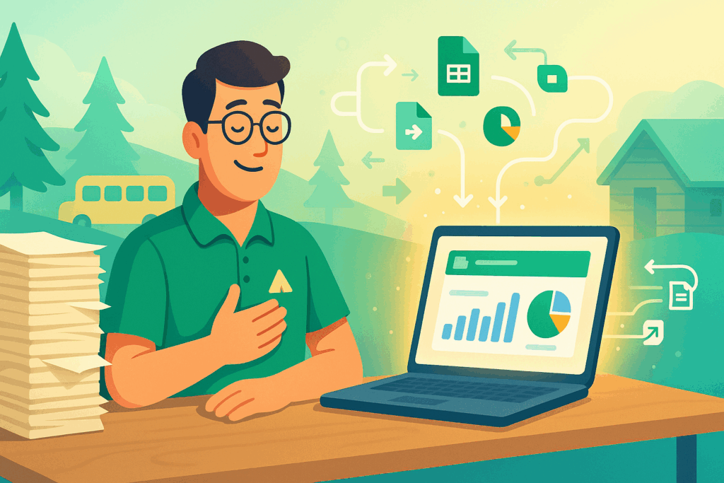 Automating CampBrain reports