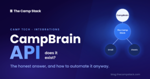 CampBrain API Does It Exist and How to Automate It